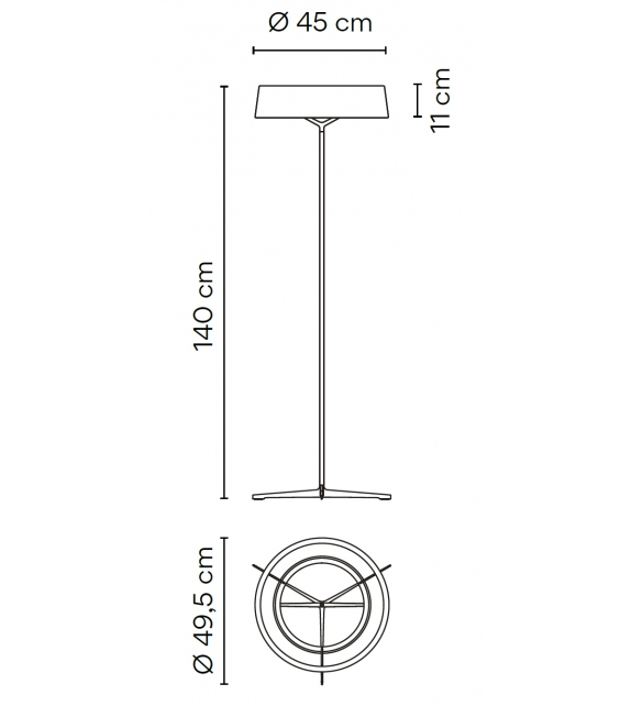 Dama Vibia Lampadaire