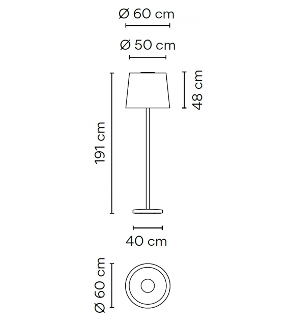 Dama Vibia Floor Lamp