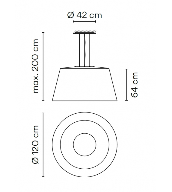 Wind Vibia Suspension