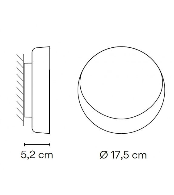 Dots 4665 Vibia Wall Lamp