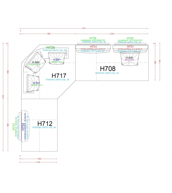 Ready for shipping - Stone Valentini Sofa