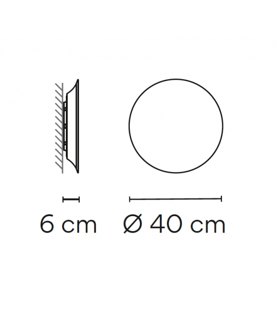 Puck Wall Art 5470 Vibia Wandleuchte