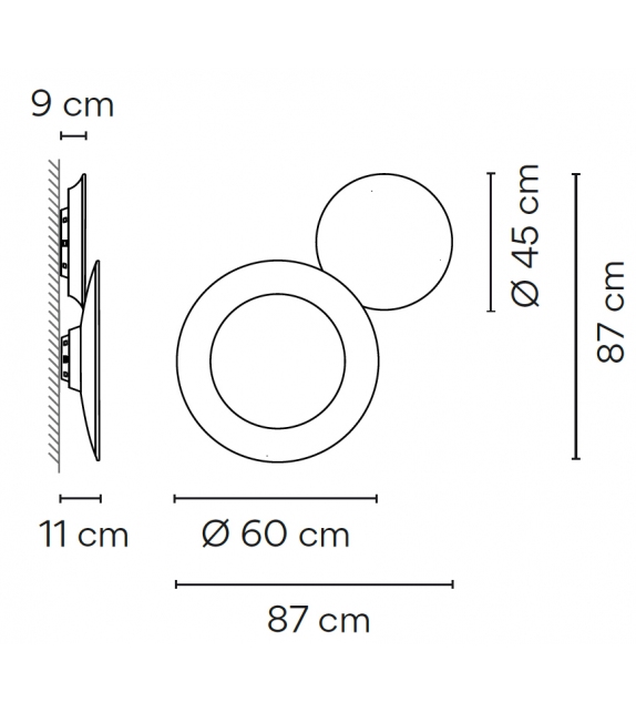Puck Wall Art 5485 Vibia Wandleuchte
