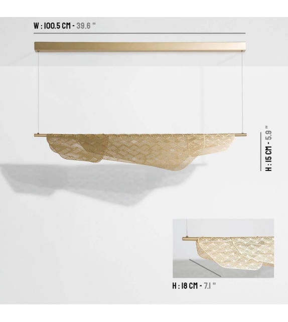 Mediterranea Petite Friture Lampada a Sospensione