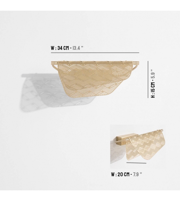 Mediterranea Petite Friture Lámpara de Pared