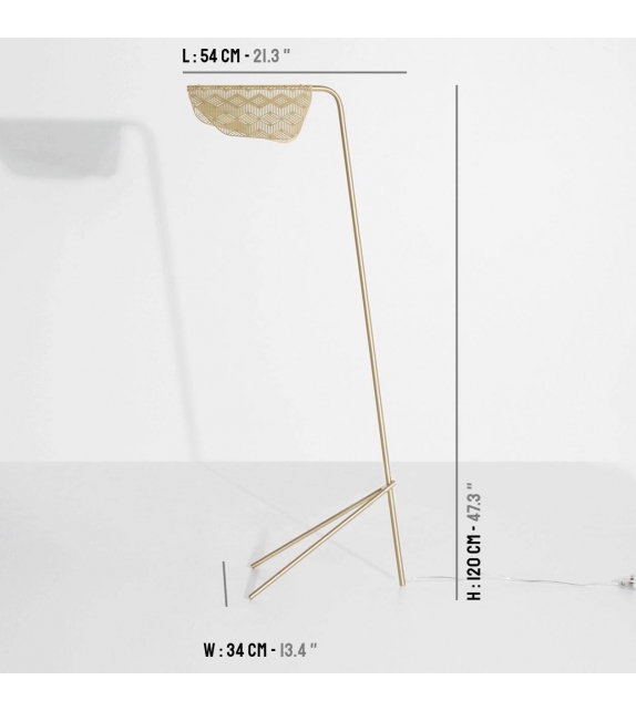 Mediterranea Petite Friture Lampadaire