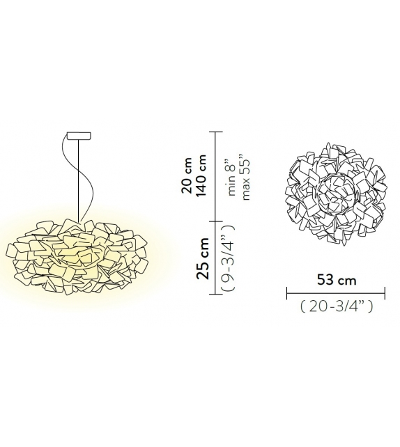 Clizia Mama non Mama Slamp Lampada a Sospensione