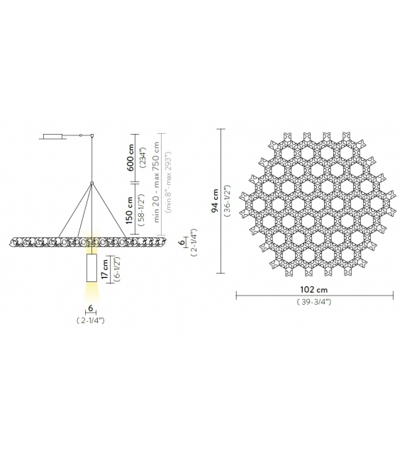 Nuvem Slamp Suspension