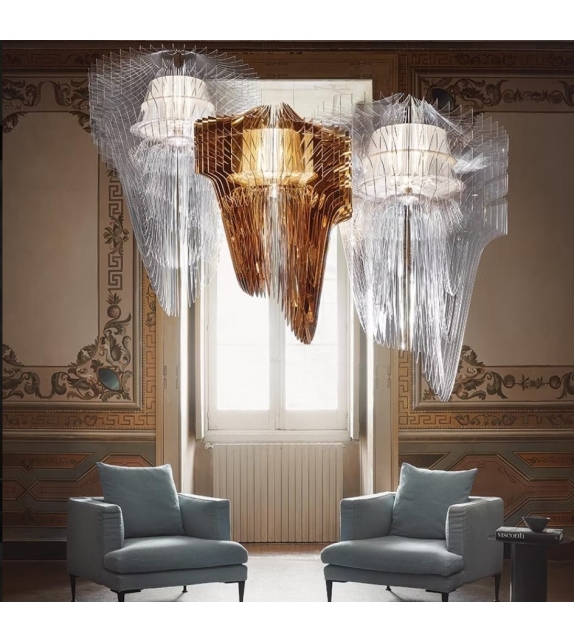 Aria Transparent Slamp Suspension