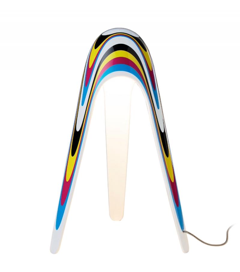 Cyborg Texture Martinelli Luce Table Lamp