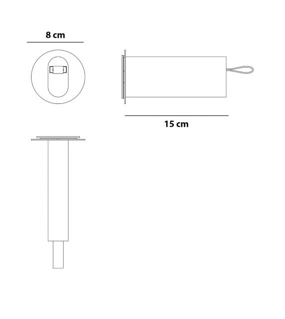 Metrica Martinelli Luce Lampe de Table