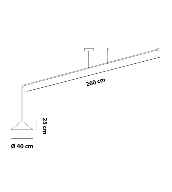Vela 22 Martinelli Luce Lámpara de Suspensión