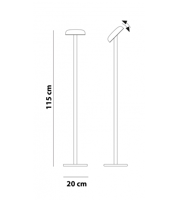 Cabriolette Martinelli Luce Tischlampe