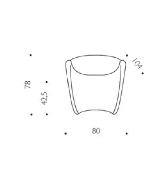 MT3 Driade Poltrona a Dondolo