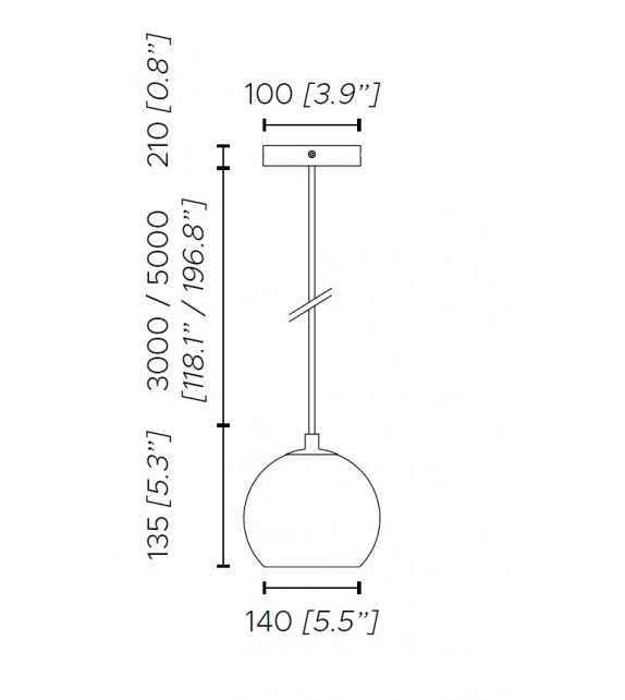Kubric Contardi Pendant Lamp