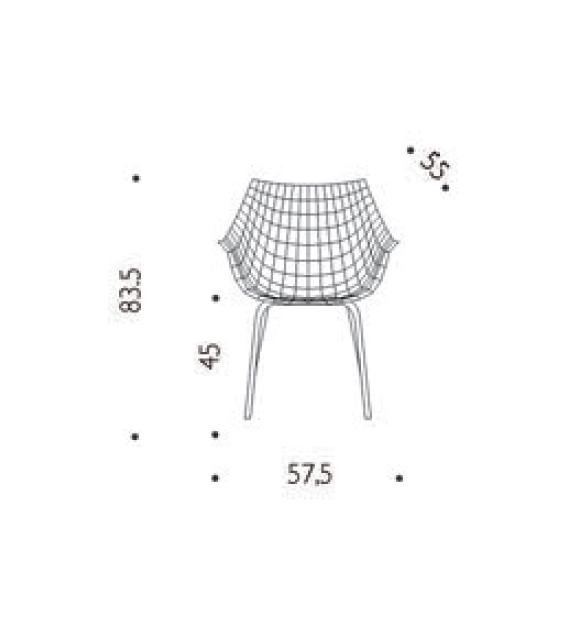 Meridiana Driade Petit Fauteuil