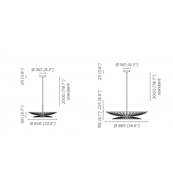 Air Contardi Suspension Lamp