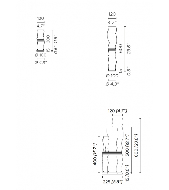Baggy Contardi Tischleuchte