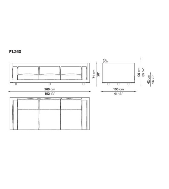 Ready for shipping - Florius Maxalto Sofa