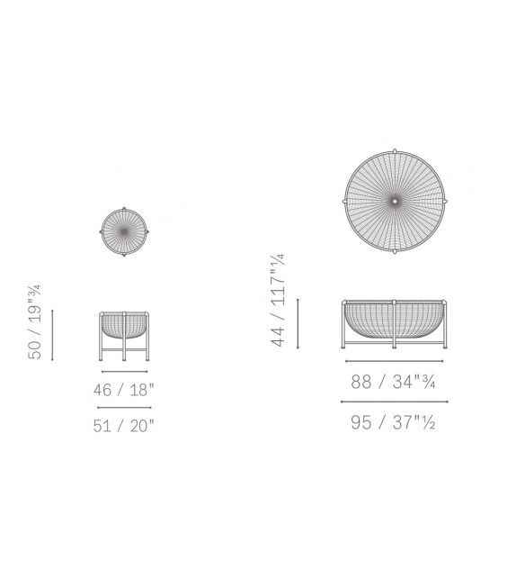 Cestlavie Poltrona Frau Korb