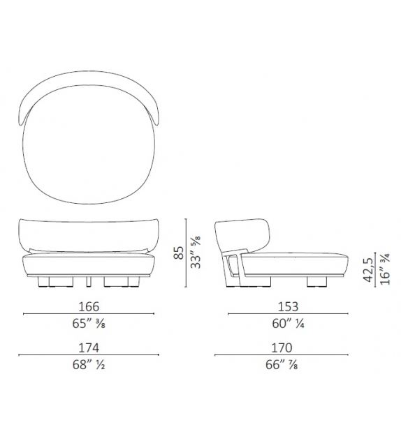 Iconest Sofa Ceccotti Collezioni
