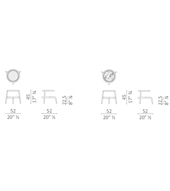 Jean Ceccotti Collezioni Coffee Table