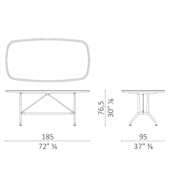 Sopwith Ceccotti Collezioni Couchtisch