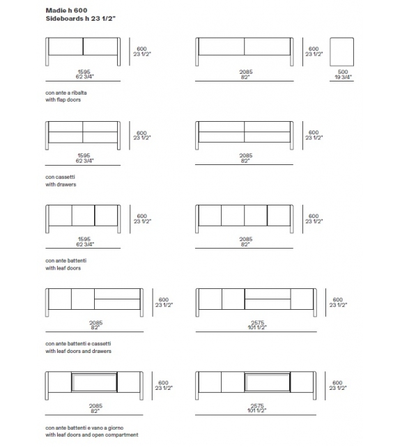 Duke Poliform Sideboard