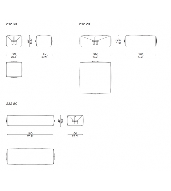 Somewhere El-S Cassina Puf