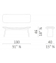 Duo 130 Ceccotti Collezioni Banquette