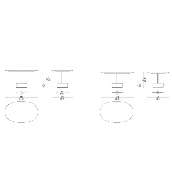 194 9 Cassina Table Ovale