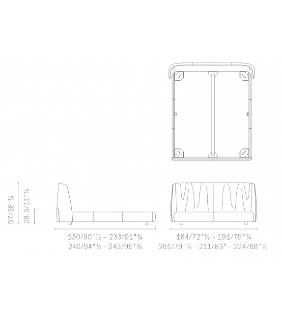 Archibald Poltrona Frau Cama
