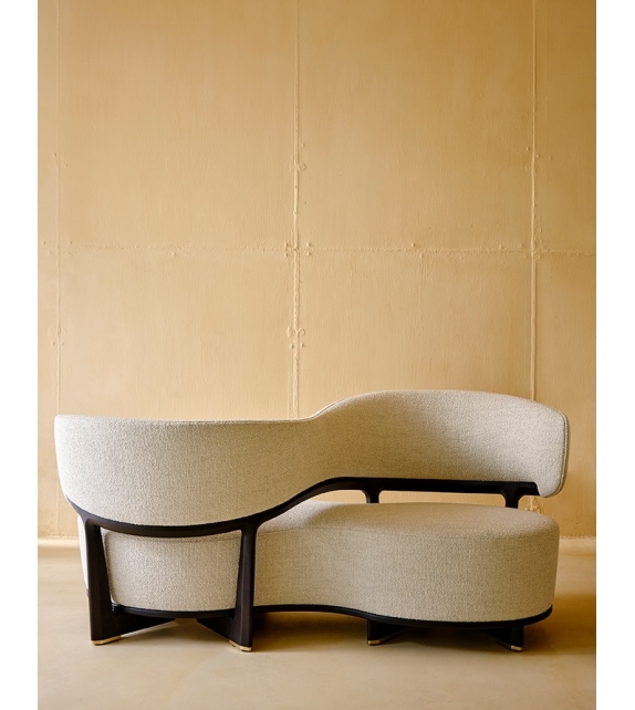 Sofa Ico Vis à Vis Ceccotti Collezioni