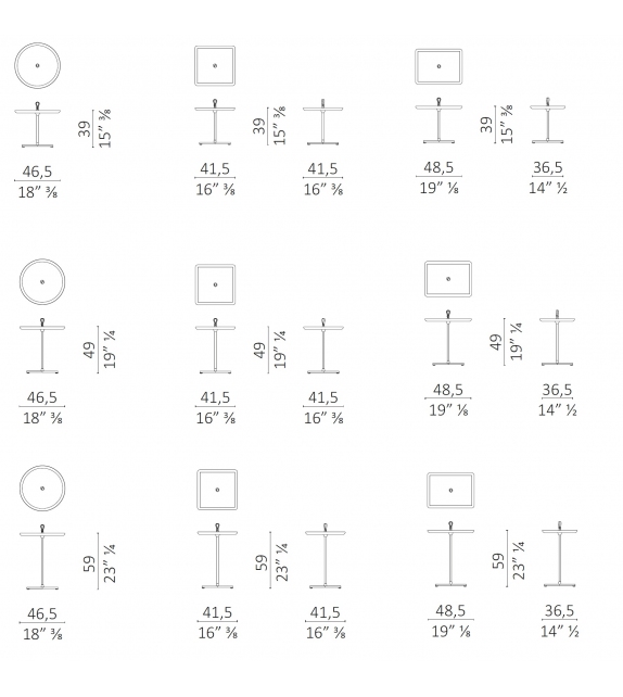 Galimede Light Ceccotti Collezioni Couchtisch