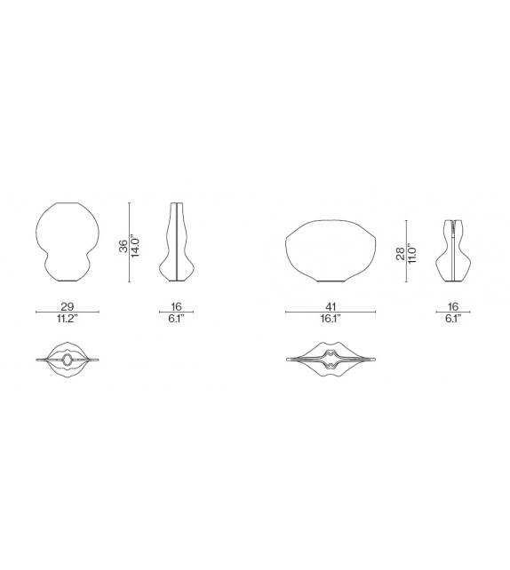 Brolic Cassina Jarrón