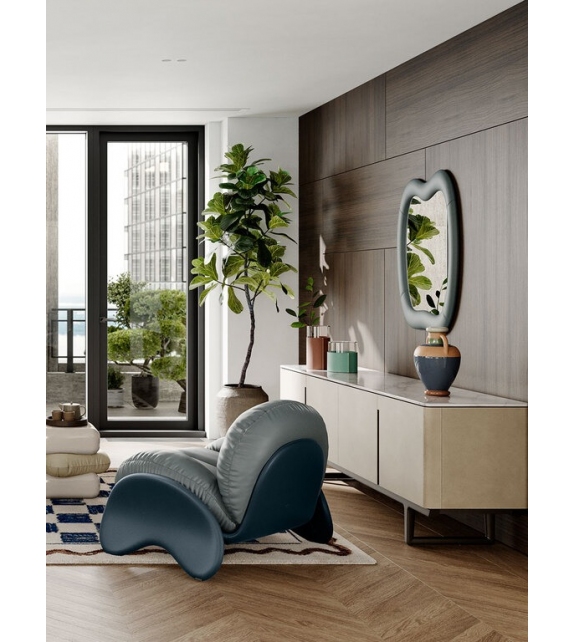 Squash Poltrona Frau Espejo de Pared