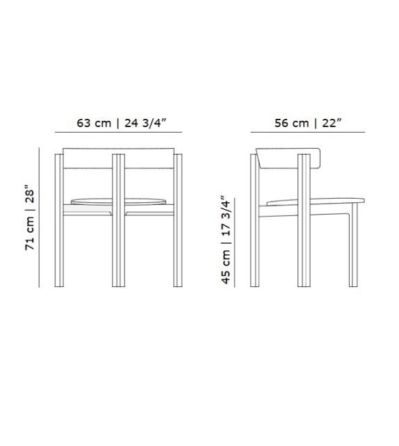 Principal Chair Wood Karakter Silla