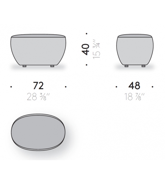 Afternoons DePadova Pouf