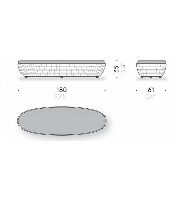 Afternoons Puf DePadova