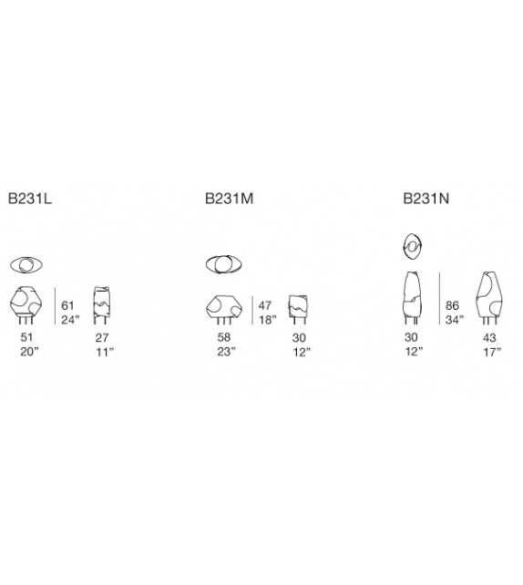 Hana-arashi Paola Lenti Stehleuchte