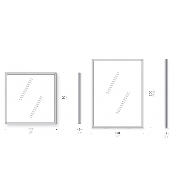 Rokumaru DePadova Miroir