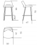 Thea Gallotti&Radice Barstool
