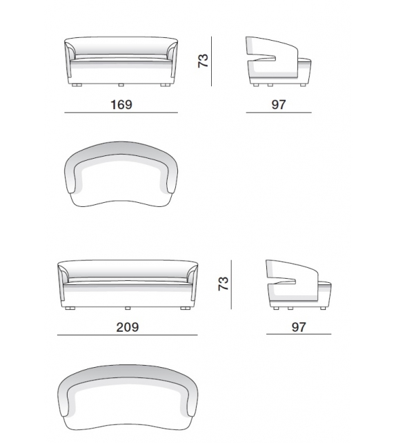 Lucio Sofá Molteni&C