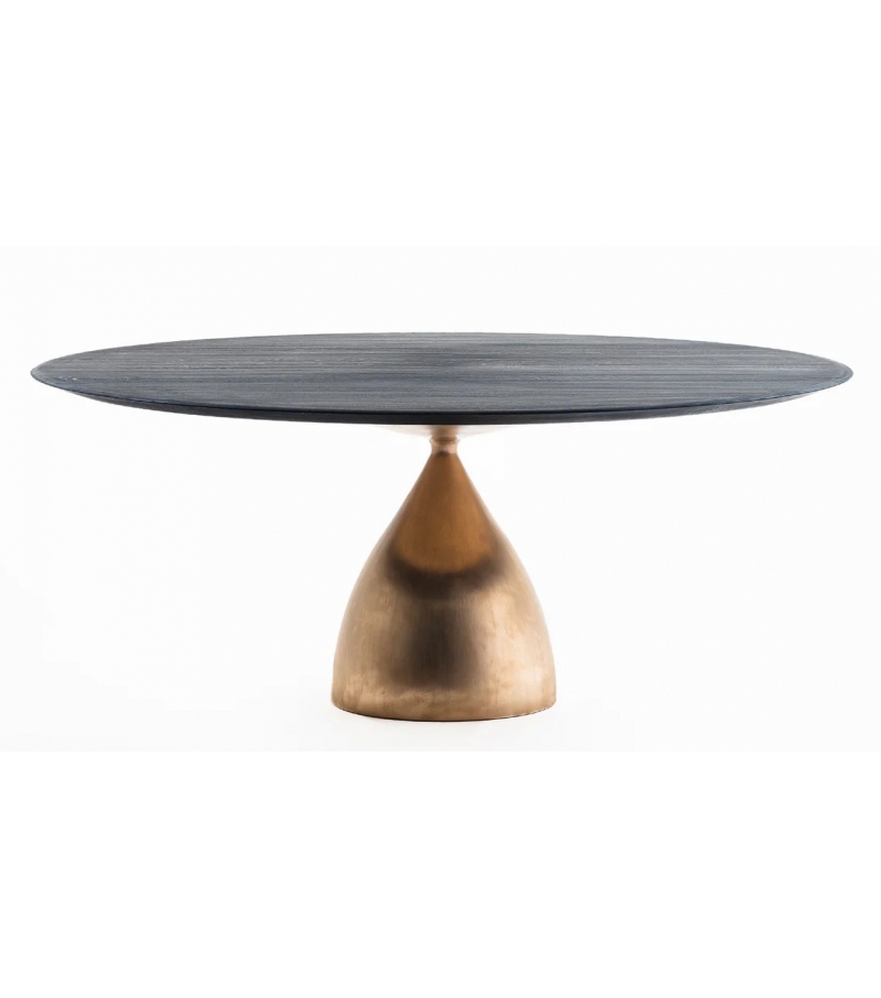 Raindrop Casting Bronze DePadova Table