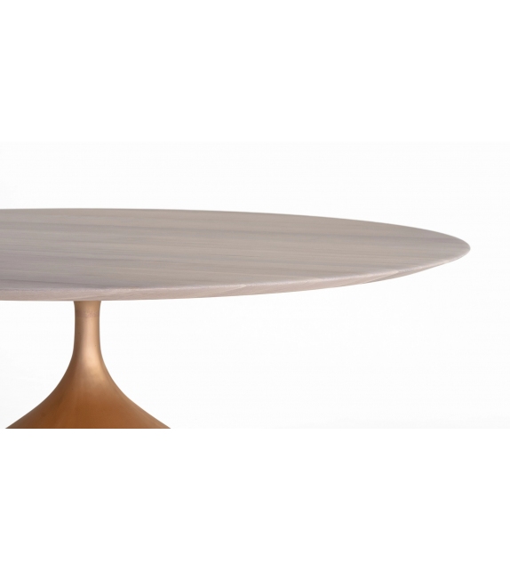 Raindrop Casting Bronze DePadova Table