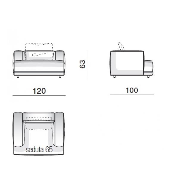 Augusto Molteni&C Poltrona