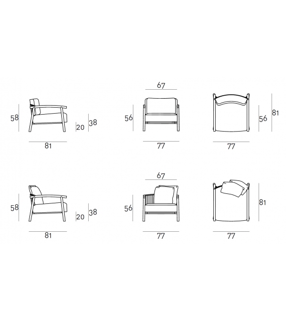Kasimi Living Divani Fauteuil