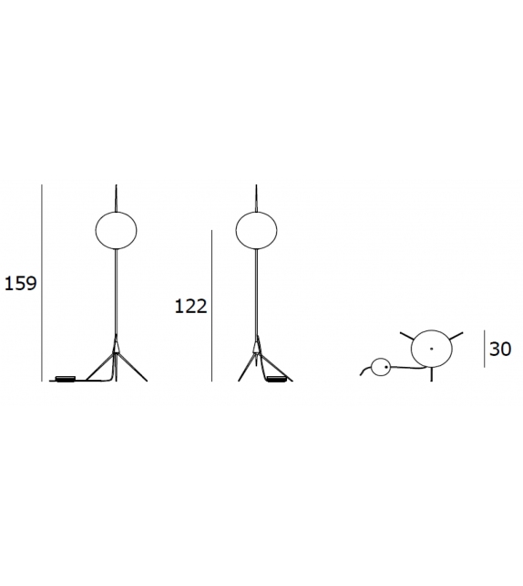 Ad-Astra Living Divani Floor Lamp