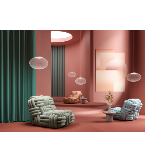 Knitty Lounge Chair Moooi Sessel