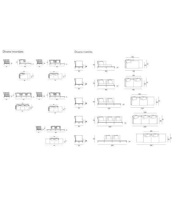 Balestro 24 Living Divani Canapé